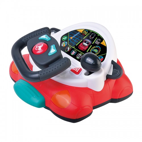 Hap-P-Kid Little Learner Touch Panel Steering Wheel | Touch N Learn Driver | Baby Toys | 12 months+